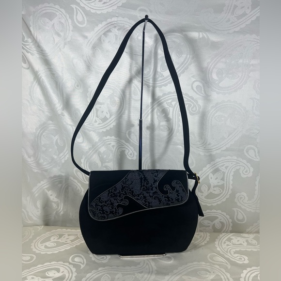 Bally Velvet Clutch or shoulder bag EUC - Picture 3 of 15